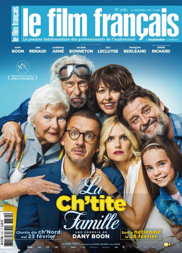 FILM FRANCAIS | LE magazine cover Issue 3781 22 December 2017