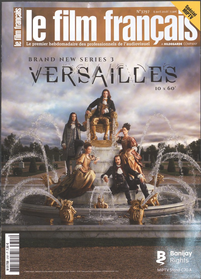 FILM FRANCAIS | LE magazine cover Issue 3797 6 April 2018