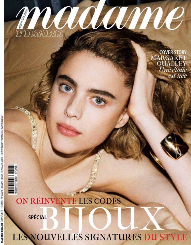 MADAME FIGARO FRANCE magazine side cover 28 April 2023