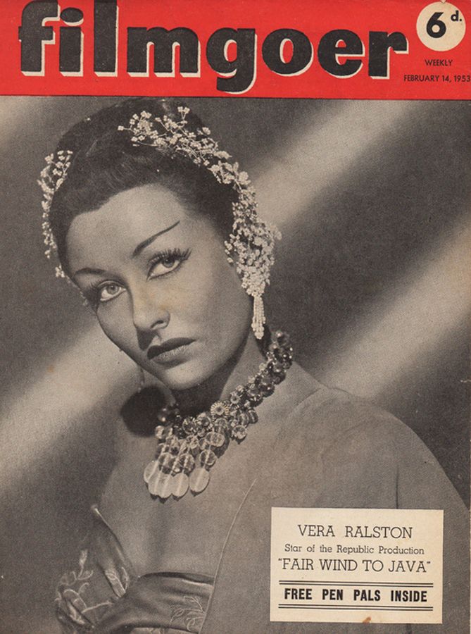FILMGOER magazine cover 14 February 1953