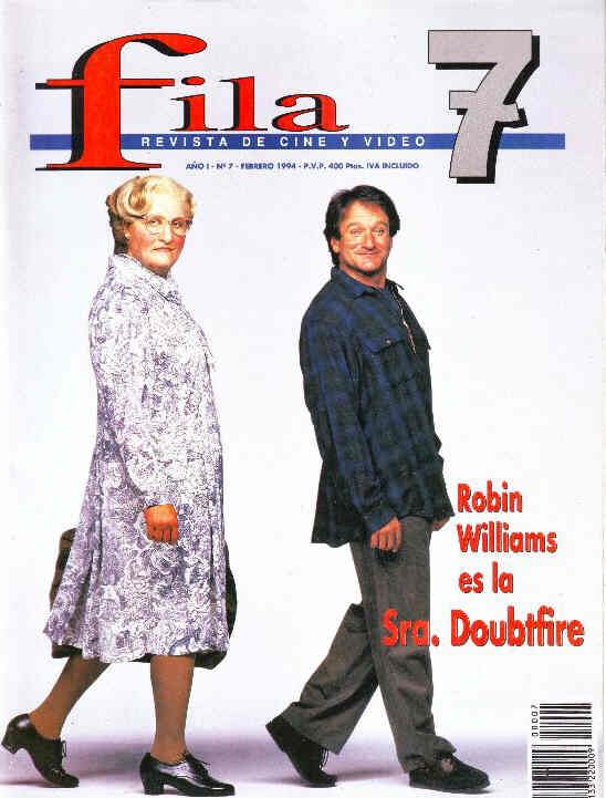 FILA 7 magazine cover Issue 7 February 1994