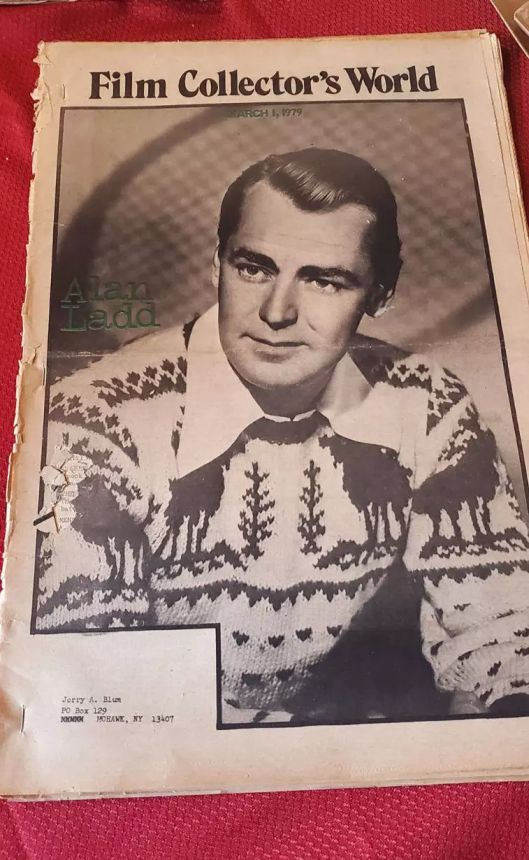 FILM COLLECTORS WORLD magazine side cover 1 March 1979