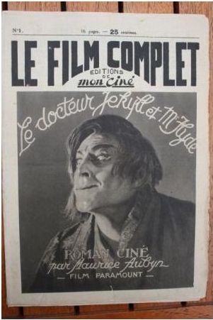 FILM COMPLET | LE magazine cover Issue 1 26 November 1922
