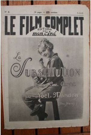 FILM COMPLET | LE magazine cover Issue 2 3 December 1922