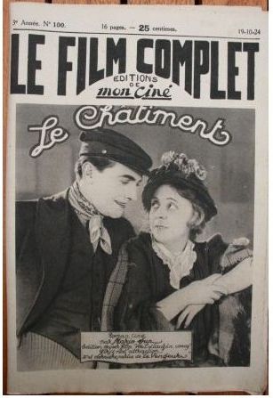 FILM COMPLET | LE magazine cover Issue 100 19 October 1924