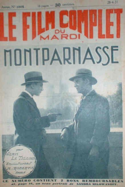 FILM COMPLET | LE magazine cover Issue 1005 28 April 1931