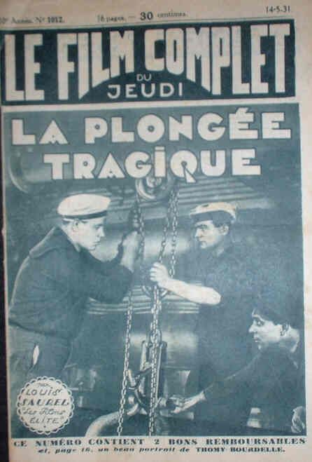 FILM COMPLET | LE magazine cover Issue 1012 14 May 1931