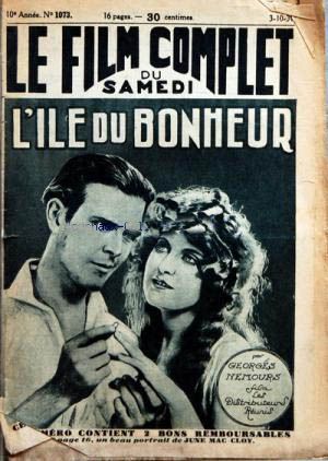 FILM COMPLET | LE magazine cover Issue 1073 3 October 1931