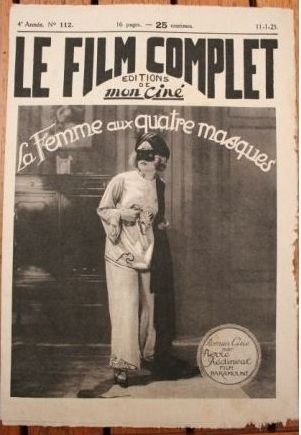 FILM COMPLET | LE magazine cover Issue 112 11 January 1925