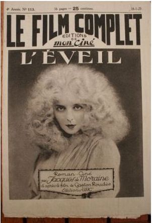 FILM COMPLET | LE magazine cover Issue 113 18 January 1925