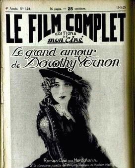 FILM COMPLET | LE magazine cover Issue 121 15 March 1925