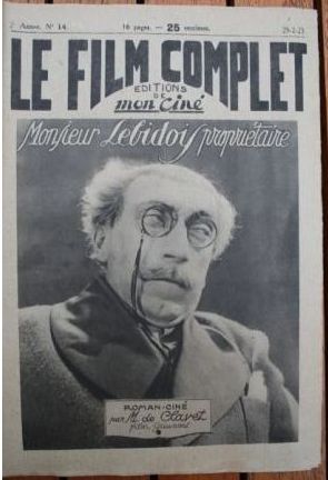 FILM COMPLET | LE magazine cover Issue 14 25 February 1923