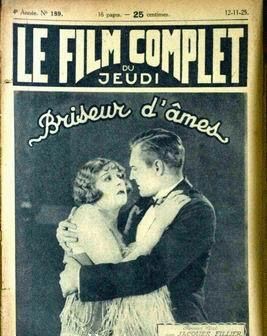 FILM COMPLET | LE magazine cover Issue 189 12 November 1925