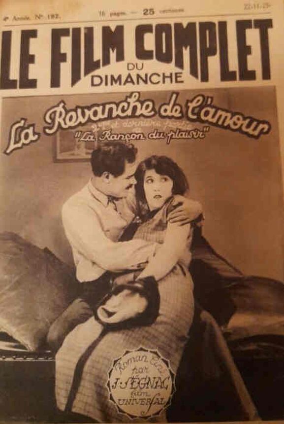 FILM COMPLET | LE magazine cover Issue 192 22 November 1925