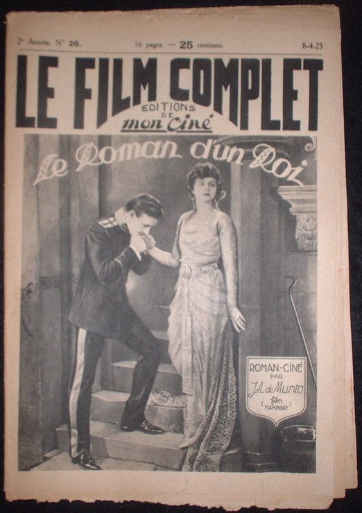 FILM COMPLET | LE magazine cover Issue 20 8 April 1923