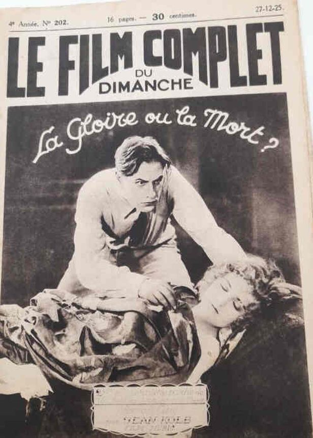 FILM COMPLET | LE magazine cover Issue 202 27 December 1925