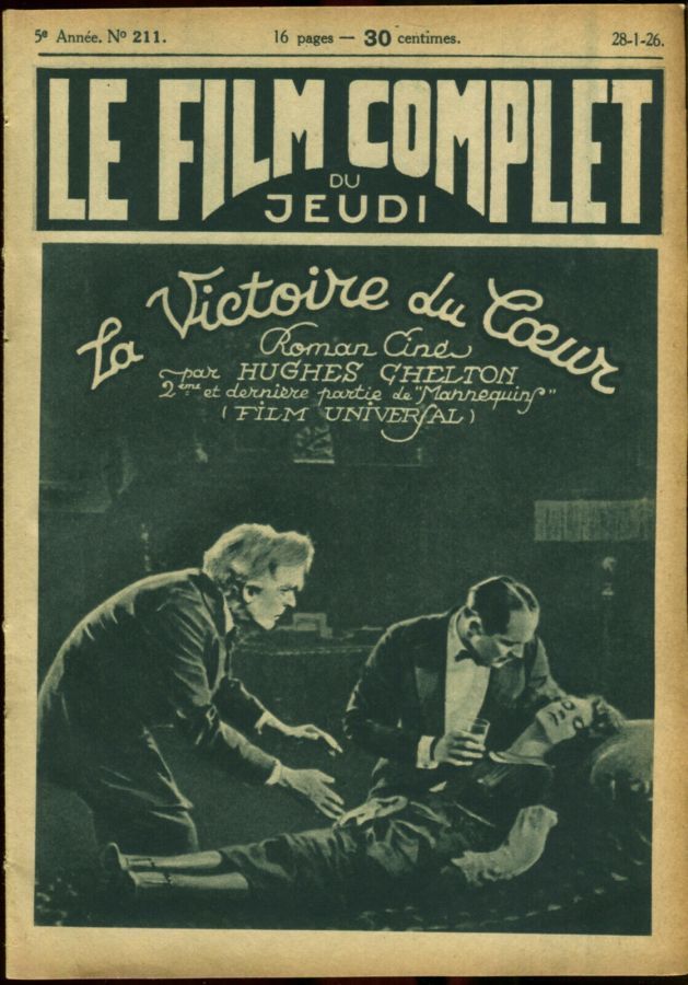 FILM COMPLET | LE magazine cover Issue 211 28 January 1926