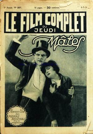 FILM COMPLET | LE magazine cover Issue 257 8 July 1926
