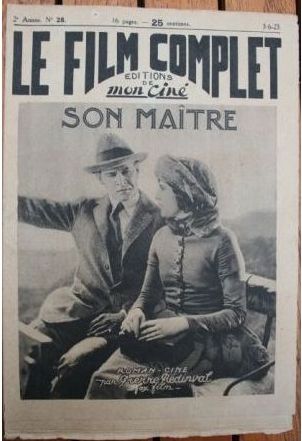 FILM COMPLET | LE magazine cover Issue 28 3 June 1923