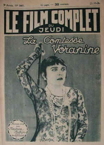 FILM COMPLET | LE magazine cover Issue 287 October 1926