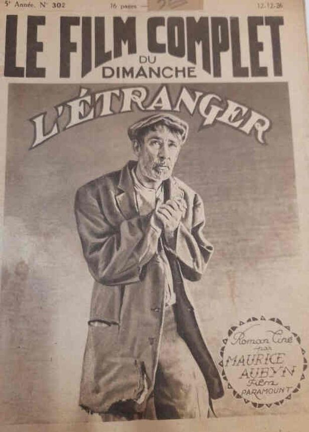 FILM COMPLET | LE magazine cover Issue 302 12 December 1926