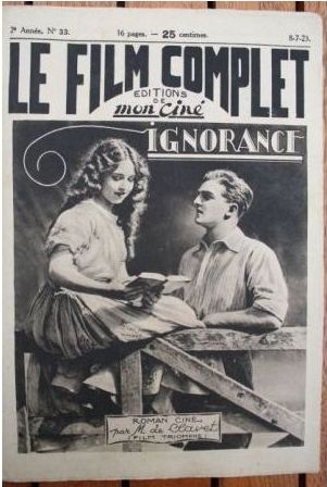 FILM COMPLET | LE magazine cover Issue 33 8 July 1923