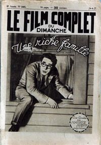 FILM COMPLET | LE magazine cover Issue 340 April 1927