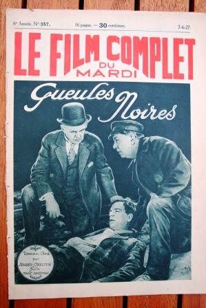 FILM COMPLET | LE magazine cover Issue 357 7 June 1927
