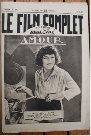 FILM COMPLET | LE magazine cover Issue 36 29 July 1923