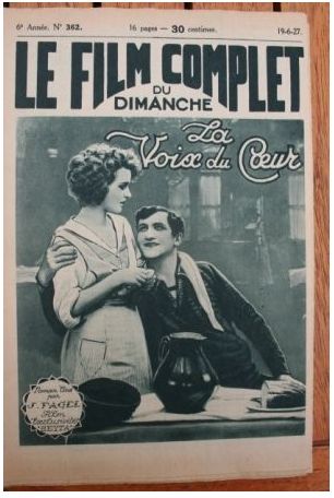 FILM COMPLET | LE magazine cover Issue 362 19 June 1927