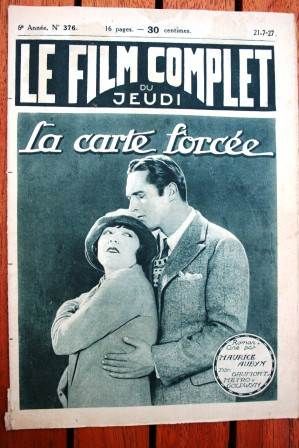 FILM COMPLET | LE magazine cover Issue 376 21 July 1927