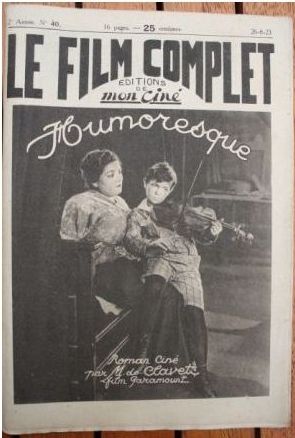 FILM COMPLET | LE magazine cover Issue 40 26 August 1923