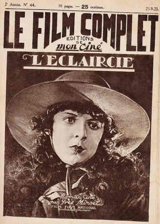 FILM COMPLET | LE magazine cover Issue 44 23 September 1923