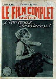 FILM COMPLET | LE magazine cover Issue 450 12 January 1928