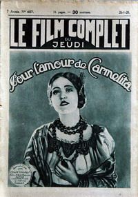 FILM COMPLET | LE magazine cover Issue 457 January 1928