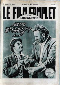 FILM COMPLET | LE magazine cover Issue 464 February 1928