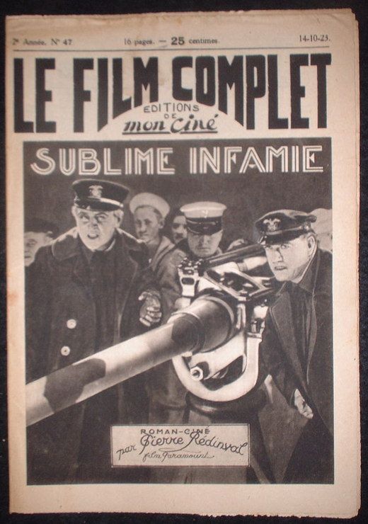 FILM COMPLET | LE magazine cover Issue 47 14 October 1923