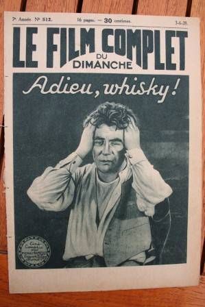 FILM COMPLET | LE magazine cover Issue 512 3 June 1928