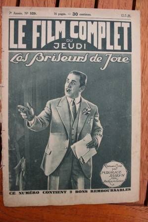 FILM COMPLET | LE magazine cover Issue 529 12 July 1928