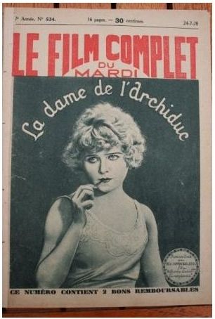 FILM COMPLET | LE magazine cover Issue 534 24 July 1928