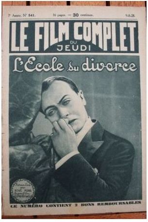 FILM COMPLET | LE magazine cover Issue 541 9 August 1928