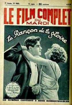 FILM COMPLET | LE magazine cover Issue 552 4 September 1928