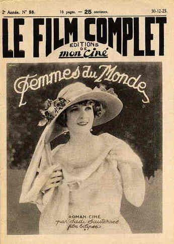FILM COMPLET | LE magazine cover Issue 58 30 December 1923