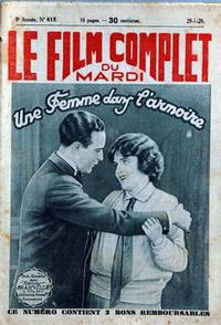 FILM COMPLET | LE magazine cover Issue 615 January 1929