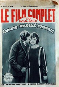 FILM COMPLET | LE magazine cover Issue 618 February 1929
