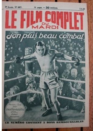 FILM COMPLET | LE magazine cover Issue 657 7 May 1929