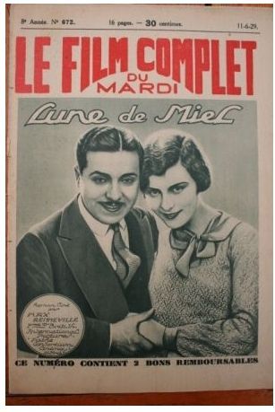 FILM COMPLET | LE magazine cover Issue 672 11 June 1929