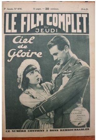 FILM COMPLET | LE magazine cover Issue 676 20 June 1929