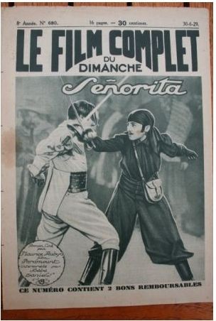 FILM COMPLET | LE magazine cover Issue 680 30 June 1929