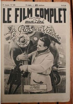 FILM COMPLET | LE magazine cover Issue 69 16 March 1924